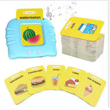 （blue）English Speaking Flashcards, Speech Buddy Talking Flash Cards Bilingual, Word Toys for Kids, Flash Parlantes In Australia - Darrahopens