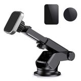 （grey）Magnetic Phone car Mount,fit in Dashboard and Windshield,Strong Magnet,360 Degree Phone Holder