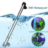 (15.35inch)Submersible Aquarium Light Underwater Fish Tank Light LED Aquarium Light Bar with Timer Auto On/Off and Dimmer Adjustable In Australia - Darrahopens