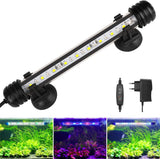 (15.35inch)Submersible Aquarium Light Underwater Fish Tank Light LED Aquarium Light Bar with Timer Auto On/Off and Dimmer Adjustable