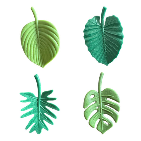12 PCS random Plant Fridge Magnets - Fun Mini Tropical Leaf Refrigerator Magnet Cute Small Plant Fridge Magnets for Kitchen Office