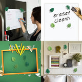 12 PCS random Plant Fridge Magnets - Fun Mini Tropical Leaf Refrigerator Magnet Cute Small Plant Fridge Magnets for Kitchen Office