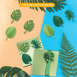 12 PCS random Plant Fridge Magnets - Fun Mini Tropical Leaf Refrigerator Magnet Cute Small Plant Fridge Magnets for Kitchen Office