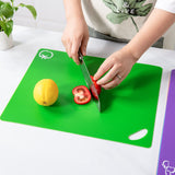 4 PCS Cutting Board Flexible Cutting Boards for Kitchen Non-slip Chopping Mats for Meat Vegetables The perfect tool for the kitchen