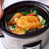3-piece set (black)Air Fryer Silicone Liners, Air Fryer 2 Basket for Reusable Airfryer Pot Replacement Baking Tray Basket Insert In Australia - Darrahopens