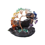 Incense Burner Stress Relief Incense Burner Faux Crystal Tree Backflow Incense Holder for Home Meditation Room Decorations In Australia - Darrahopens