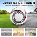（white）Soccer Ball, Standard Size 5 Soccer Ball Leakproof Campus Football Wear Resistant for Outside Sport Game Training Competition In Australia - Darrahopens