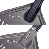 1 PCS Perforated Pizza Peel, Rectangular Pizza Turning Peel, Professional Anodized Aluminum Turning Pizza Paddle