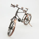 Metal Sculpture Retro Classic Handmade Iron Motorcycle Bicycle Unique Metal Art Decoration Ornaments for Bicycle Motocycle