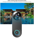 Wireless 1080p Video Doorbell Camera, AI Human Detection, Live View, Way Audio Included Chime, Night Vision In Australia - Darrahopens
