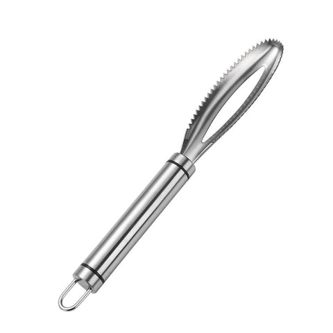 Fish Scales Scraping Tool, New Multifunction Stainless Steel Fish Scale Remover Fish Cleaning Kit, Premium Fish Descaler Sawtooth