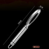 Fish Scales Scraping Tool, New Multifunction Stainless Steel Fish Scale Remover Fish Cleaning Kit, Premium Fish Descaler Sawtooth