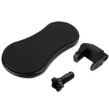 （black）Computer Arm Support Wrist Hand Shoulder Rest Mat Double Attachment Ergonomic Attachable for Table Chair/Desk Extender In Australia - Darrahopens