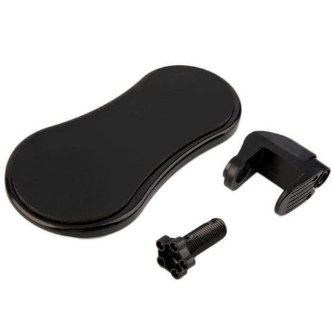 （black）Computer Arm Support Wrist Hand Shoulder Rest Mat Double Attachment Ergonomic Attachable for Table Chair/Desk Extender In Australia - Darrahopens