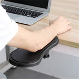 （black）Computer Arm Support Wrist Hand Shoulder Rest Mat Double Attachment Ergonomic Attachable for Table Chair/Desk Extender In Australia - Darrahopens