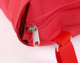 （red）Upgrade Shopping Bag with Wheels Portable Trolley Bags Grocery Cart Hand Pulling Utility with Hand Straps Folding Shopping Cart