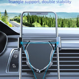 Car Phone Holder Mount, Air Vent Hands Free Clip Cradle Universal for Cellphone, Gravity Auto Lock and Thick Case Friendly In Australia - Darrahopens