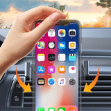 Car Phone Holder Mount, Air Vent Hands Free Clip Cradle Universal for Cellphone, Gravity Auto Lock and Thick Case Friendly In Australia - Darrahopens