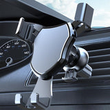 Car Phone Holder Mount, Air Vent Hands Free Clip Cradle Universal for Cellphone, Gravity Auto Lock and Thick Case Friendly