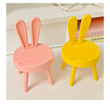 Cell Phone Holder, Rabbit Ear Backchair Two/Three Adjustment Angles Suitable for Most Smartphones,Rabbit Ear （2pcs）