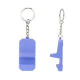 Creative Phone Stand Keyring, 2 in 1 Mobile Phone Holder Pendant Keychain, Mini Keychain Phone Holder Stand （3pcs）