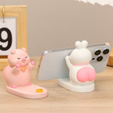 3 pcs Phone Holder Cartoon Phone Bracket Cellphone Stand Holder Pig Phone Holder Phone Holder Bracket Cellphone Holder Stand
