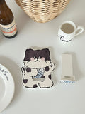 Cute Cartoon Cell Phone Stand for Desk Clear with Cat Pattern Design Phone Stand Holder Accessories for Women Girls Kid In Australia - Darrahopens