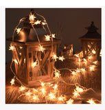 Star String Lights Battery Operated -Waterproof for Indoor Bedroom Tent Loft Bed Patio Party Wedding Decor, Warm White