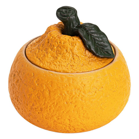 Orange Ashtray Windproof Dustproof Household Desk Tea Table Office Large Capacity Modern Minimalist Style Ceramic Material Orange In Australia - Darrahopens