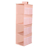 Hanging Closet Organizer and Storage 4-Shelf Shelves Wardrobe Clothes Organization Closets Shelf Multi-layer （3pcs） In Australia - Darrahopens