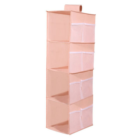 Hanging Closet Organizer and Storage 4-Shelf Shelves Wardrobe Clothes Organization Closets Shelf Multi-layer （3pcs） In Australia - Darrahopens