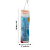 Reused Grocery Bag Shopping Plastic Bags Dispenser Wall Mount Hanging Storage Trash Hanging Bag Kitchen