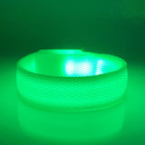 Fashion&cool LED Slap Band,Glow in The Dark Adjustable Bracelets for Men&Women,Night Safety Lights for Running（5pcs）