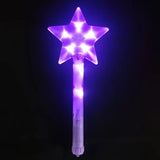 5 Pcs Star Fairy Wand Glow Stick Party Nativity Toy Toys DIY Fairy Wand Fairy Princess Wand Star Fairy Stick Light Glow Sticks
