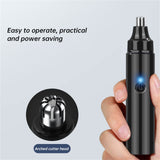 Electric Nose Ear Hair Trimmer Remover Men Rechargeable  Electric Men's Nose Hair Nose Hair Trimmer Mini Beauty Salon Lighting