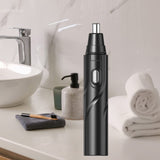 Electric Nose and Ear Hair Trimmer for Men Women, Quick Shaving 360 Degree Rotation Handheld Electric Nose Hair Scissor for Easy
