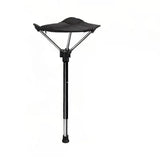 Folding Chair Fishing Tools Chair Outdoor Telescopic Folding Stool Portable High Chair Single Leg Chair Outdoor Camping Fishing
