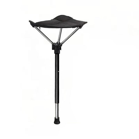 Folding Chair Fishing Tools Chair Outdoor Telescopic Folding Stool Portable High Chair Single Leg Chair Outdoor Camping Fishing