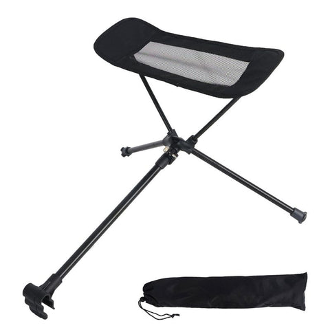 Universal Folding Camping Chair Foot Rest Ottoman Portable Recliner Lazy Retractable Footstool Leg Rest Chair for Hiking Fishing In Australia - Darrahopens
