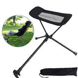 Universal Folding Camping Chair Foot Rest Ottoman Portable Recliner Lazy Retractable Footstool Leg Rest Chair for Hiking Fishing In Australia - Darrahopens