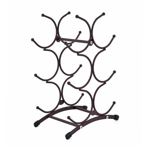 Wine Rack for Countertop,Wine Storage Shelf for Pantry Cabinet,can Hold 6 Bottles,6 Bottles Countertop Stainless Steel Metal