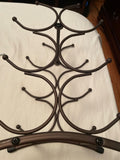Wine Rack for Countertop,Wine Storage Shelf for Pantry Cabinet,can Hold 6 Bottles,6 Bottles Countertop Stainless Steel Metal