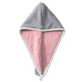 Hair Towel Household Bathroom Thickened Double-Layer Hair Dryer Cap, Absorbent Hair Dryer Towel Hair Towel Wrap (2pcs) In Australia - Darrahopens