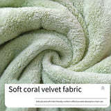 Hair Towel Household Bathroom Thickened Double-Layer Hair Dryer Cap, Absorbent Hair Dryer Towel Hair Towel Wrap (2pcs) In Australia - Darrahopens