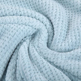 Microfiber Hair Towel 2 Packs, Hair Drying Towel with Button, Super Absorbent Hair Towel Turban, Fast Drying Hair (white, Blue) In Australia - Darrahopens