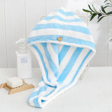 2pcs Microfibre After Shower Hair Drying Wrap Lady's Towel Quick Dry Hair Hat Cap Turban Head Wrap Bathing Tools In Australia - Darrahopens