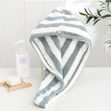 2pcs Microfibre After Shower Hair Drying Wrap Lady's Towel Quick Dry Hair Hat Cap Turban Head Wrap Bathing Tools In Australia - Darrahopens