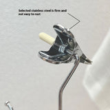 Laundry Hanging Hooks Clips, 6 Pcs Boot Hangers Heavy Duty Stainless Steel Portable Travel Drying Clothes Pins for Closet （6pcs）