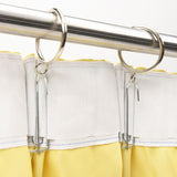 2 Pcs Pinch Pleat Curtain Hooks for Drapes, 4 Prongs Stainless Steel Pleated Tape Curtain Drapery Hooks/Clips/Pin/Clamp