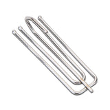 2 Pcs Pinch Pleat Curtain Hooks for Drapes, 4 Prongs Stainless Steel Pleated Tape Curtain Drapery Hooks/Clips/Pin/Clamp